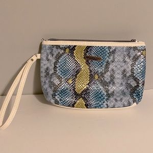 Joan & David Cosmetic Bag Travel Makeup Pouch NWOT